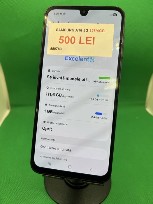 Samsung A16 5G 128/4gb•Amanet Lazar Crangasi•55078
