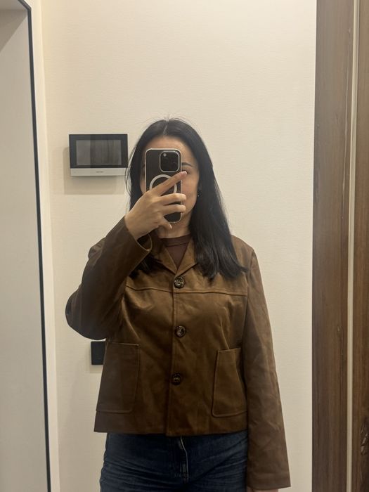 Эко куртка под замшу