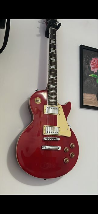 Vand chitara electrica Les Paul, Cardinal Red
