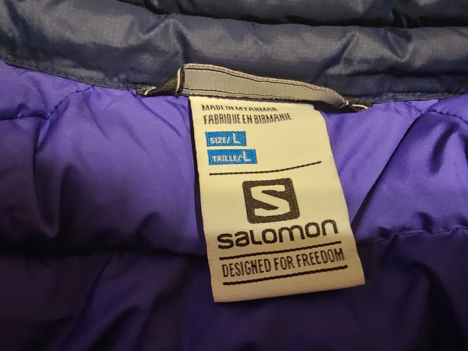 Geaca puf dama Marime L salomon stare impecabila