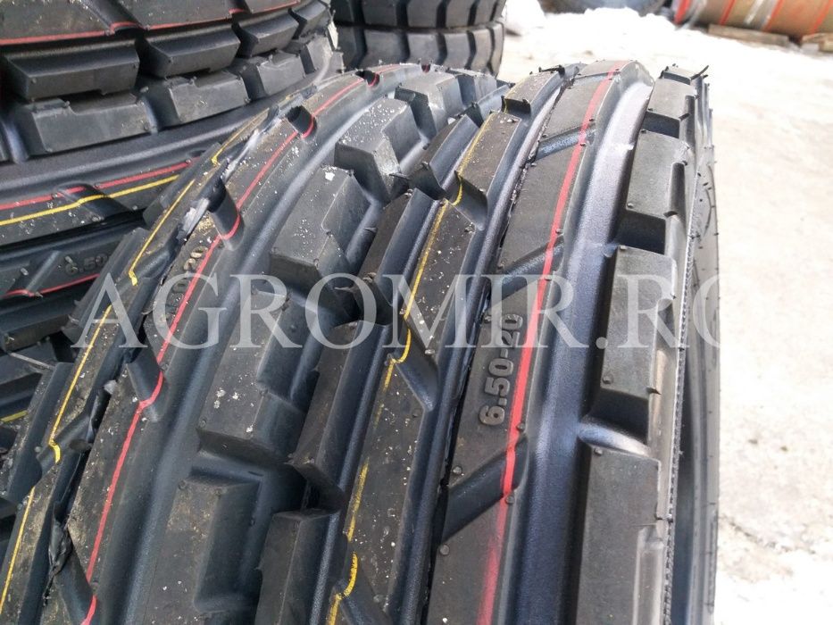 Cauciucuri noi 6.50-20 cu 10PR pentru tractoare U650 fata Breckner