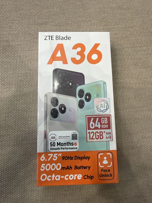 Продается смартфон ZTE Blade A36