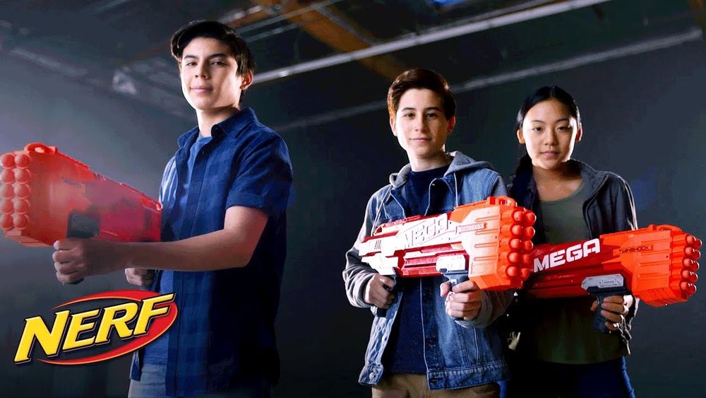 Бластер Nerf mega оригинал