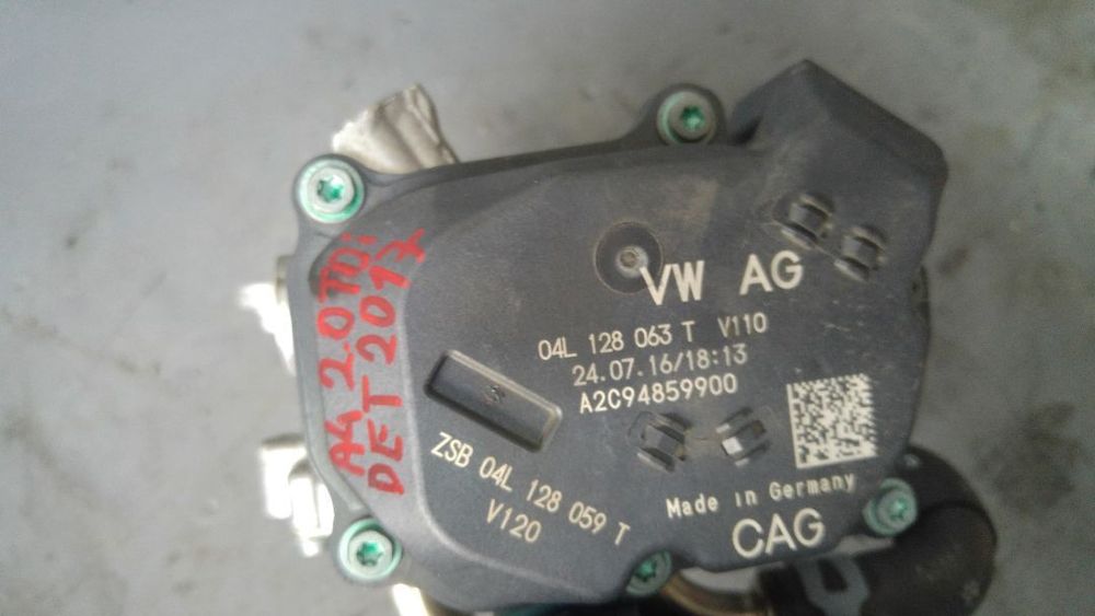Clapeta acceleratie det 2.0 tdi audi a4 b9 04l128059t 04l128063t
