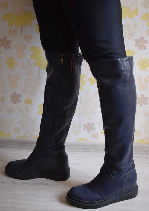 Дамски зимни високи ботуши