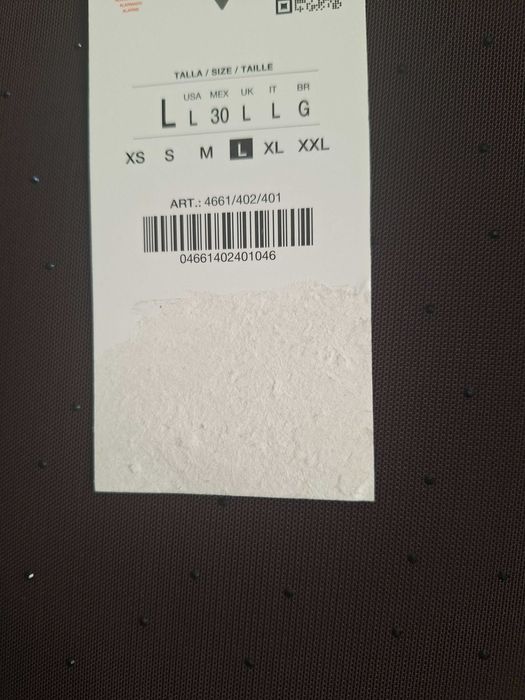 ZARA Рокля тюл с камъчета