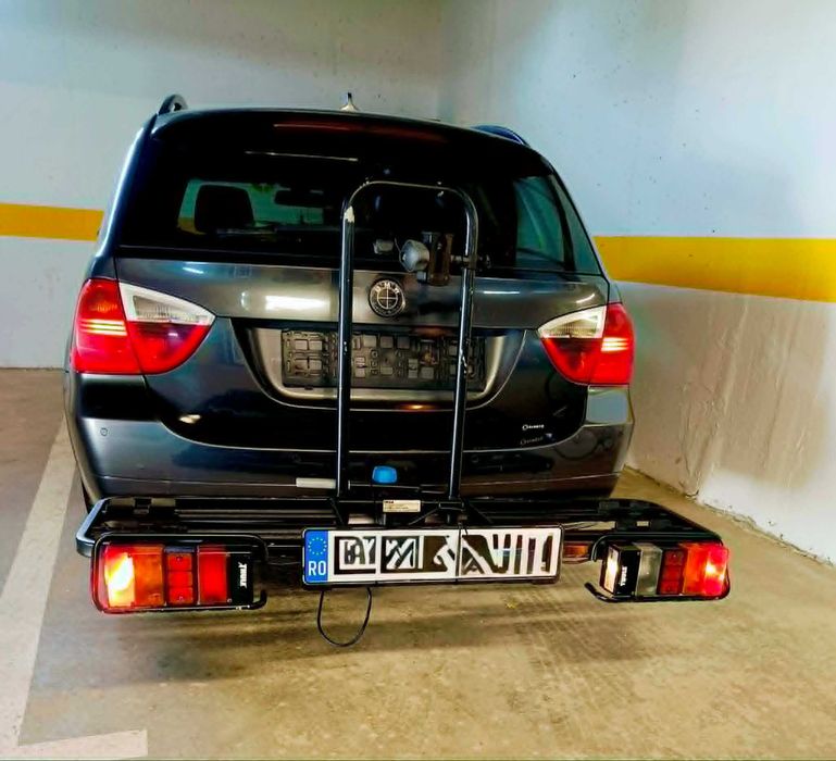 Suport biciclete pe carlig auto