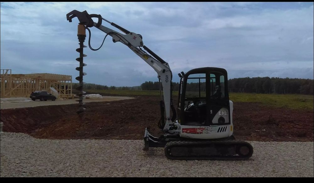 Мини Экскаватор сваи гидромолот ямобур