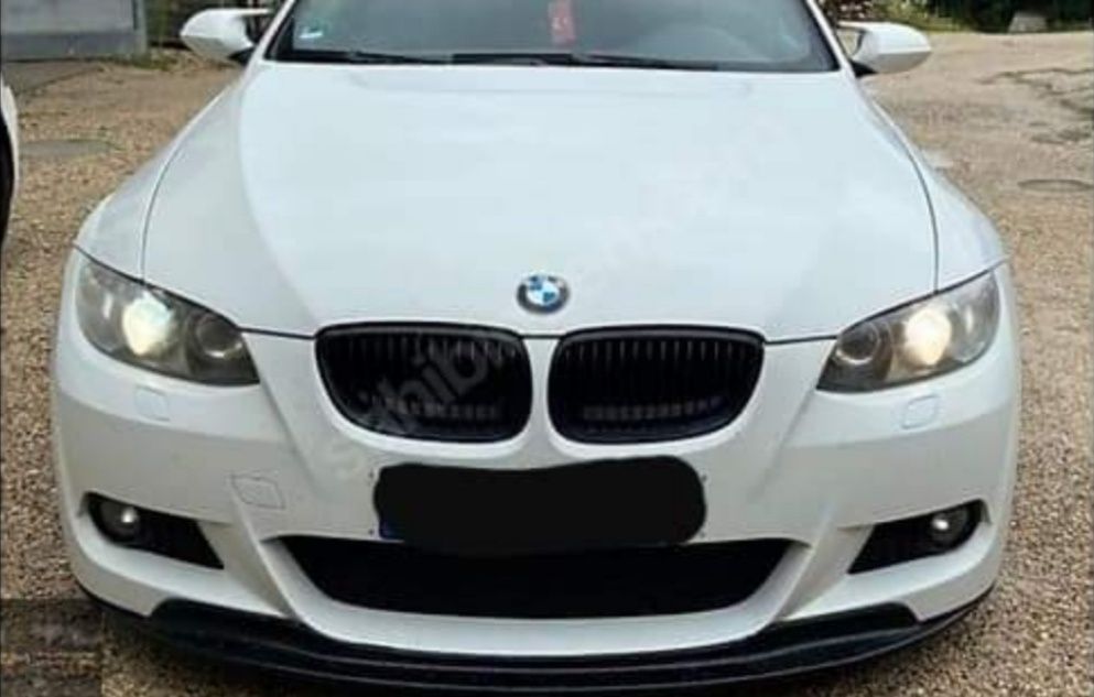Преден лип спойлер за бмв е92 е93 м тех гтс / Bmw e92 e93 lip spoiler m tech gts / добавка за предна броня / нож