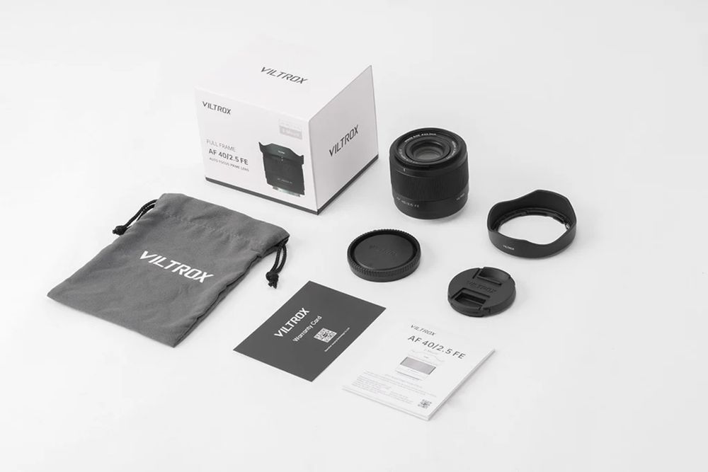 Обектив Viltrox AF 40mm F2.5 sony e mount