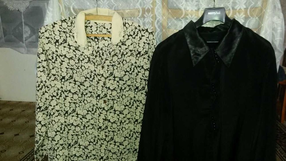 БЛУЗКИ ЖЕНСКИЕ В АССОРТИМЕНТЕ ( в отличном состоянии) Размер  - 48-52.