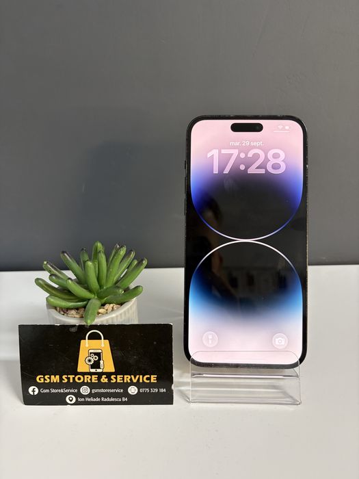 Iphone 14 Pro Max 256Gb Space Gray 2 Ani Garantie Gsm Store&Service