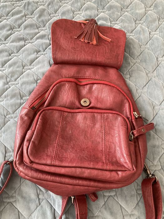 Рюкзак кожаный новый