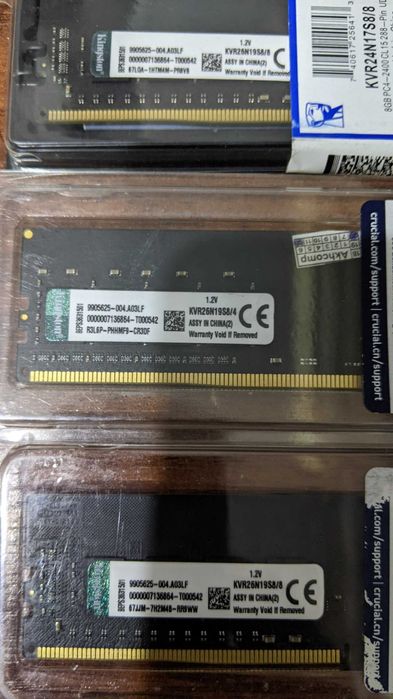 Оперативная память ноутбука  SO-DIMM DDR4 4-8-16 GB