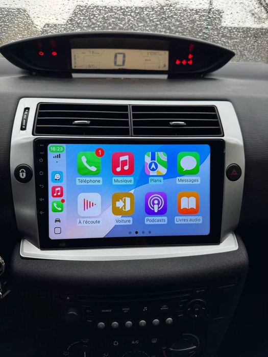 Мултимедия 9" за CITROEN C4 ANDROID 14 навигация CARPLAY RDS DSP GPS