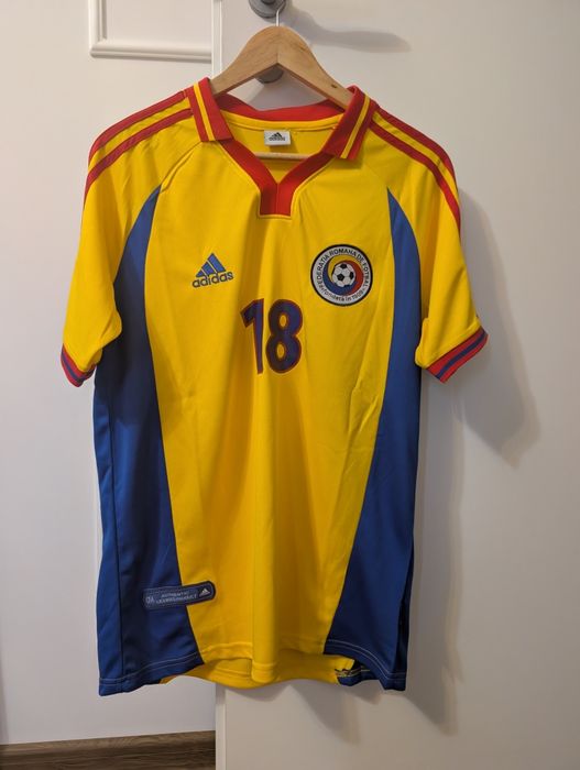 Tricou România Euro 2000 - Ionel Ganea #18 L
