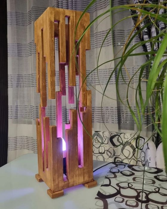 Намаление до края на Февруари! Ръчно направена лампа