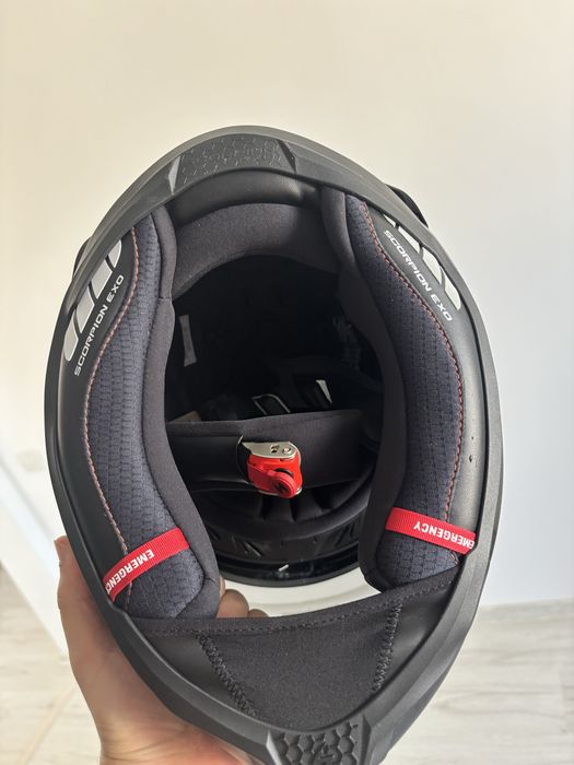 Cască moto Scorpion EXO-1500 Carbon Air