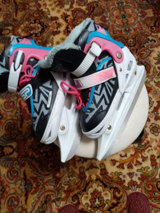 Коньки детские, размер регулируется