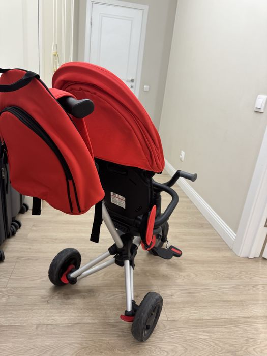 Детский велосипед-коляска