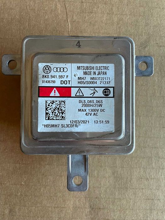 Modul calculator droser far vw audi skoda original 8K0941597F