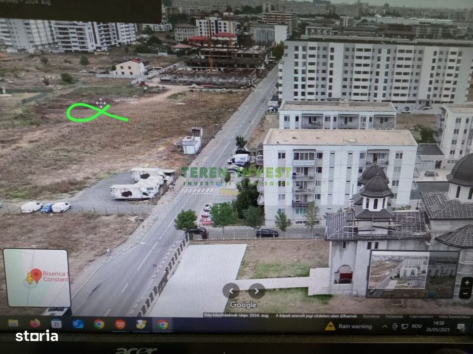 Teren de vânzare – 558 mp, Dealul Corbului, Sector 4, București