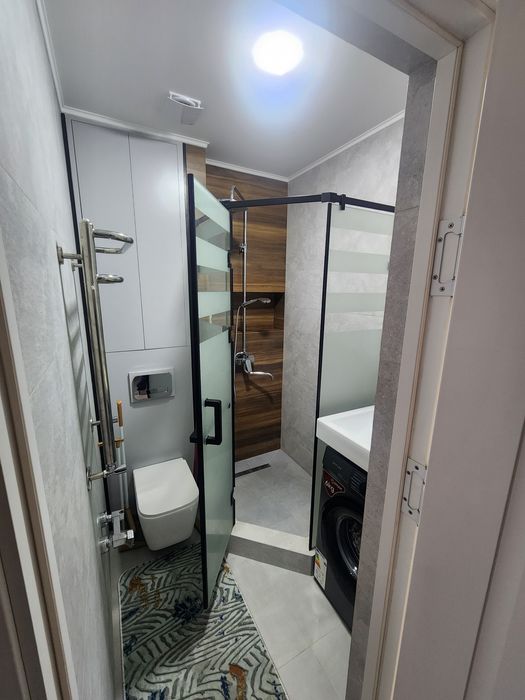 Сдается уютная 2-комнатная квартира переделанная в 3х (Дархан) Хозяин