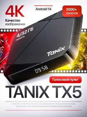 Стабильная Приставка Tanix TX5 4/32