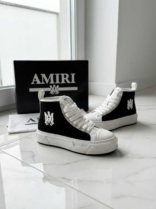 Adidasi AMIRI Court High Top - Full Box - PREMIUM