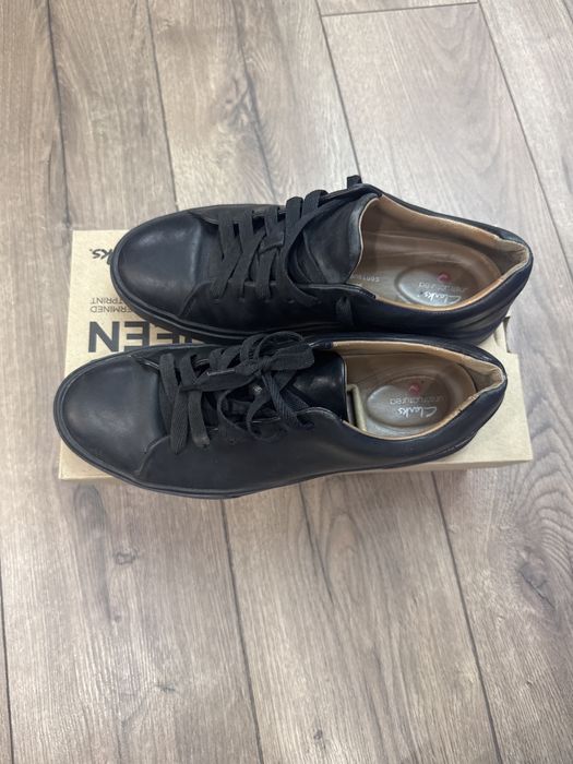 Кеды Clarks кожанные