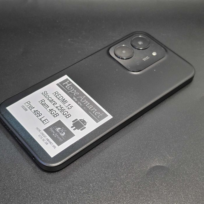 HOPE AMANET P8   Redmi 15  256 gb 4gb ram