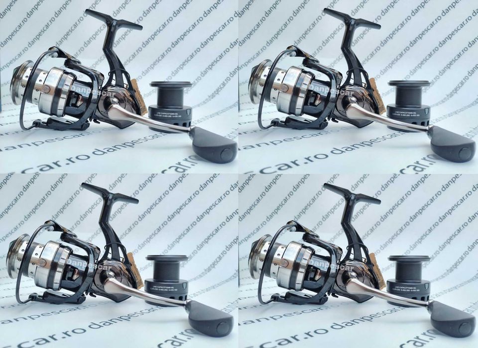 SET 4 Mulinete EastShark ELITE 5000 FEEDER si CRAP cu 10 rulmenti