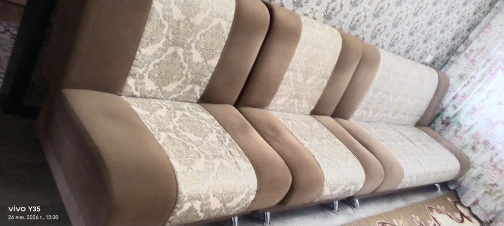 Диван и 2 кресла