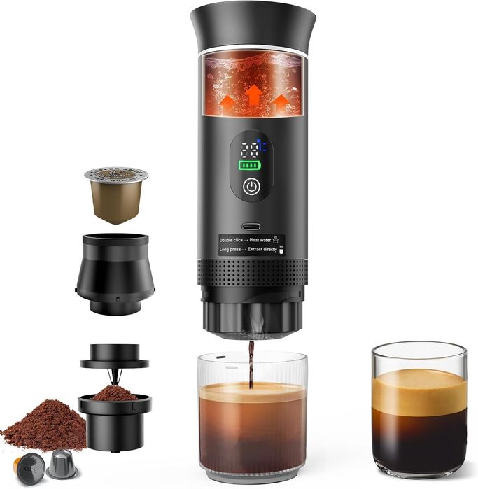 Нов Модел! Преносима еспресо кафемашина ,Nespresso, Dolce Gusto, кафе