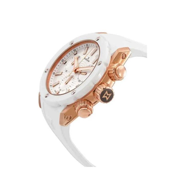 Дамски часовник Edox Chronograph Ceramic 10225-37RB-BIR CO-1