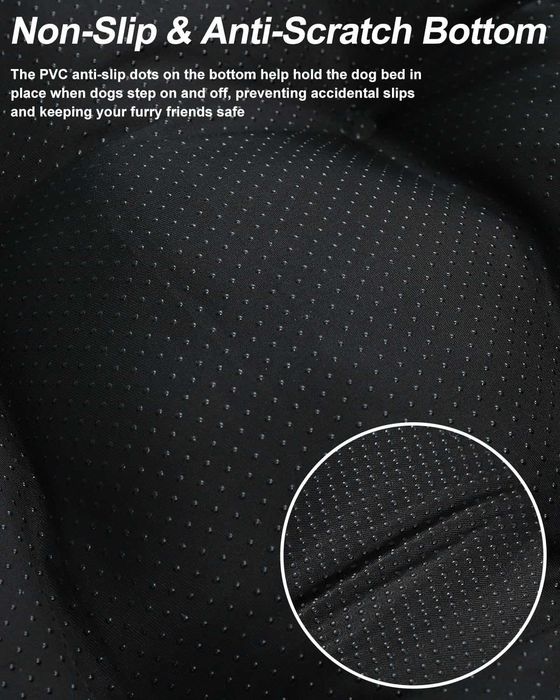 Комфортно Легло за Куче, Водоустойчив Калъф с Цип, Плюш, 73x45x7см