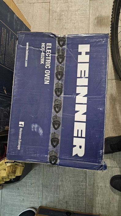 Cuptor electric cu 2 plite, Heinner, HCE-452BK, 3200W