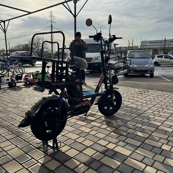 Electric bicycle. 60-100 km