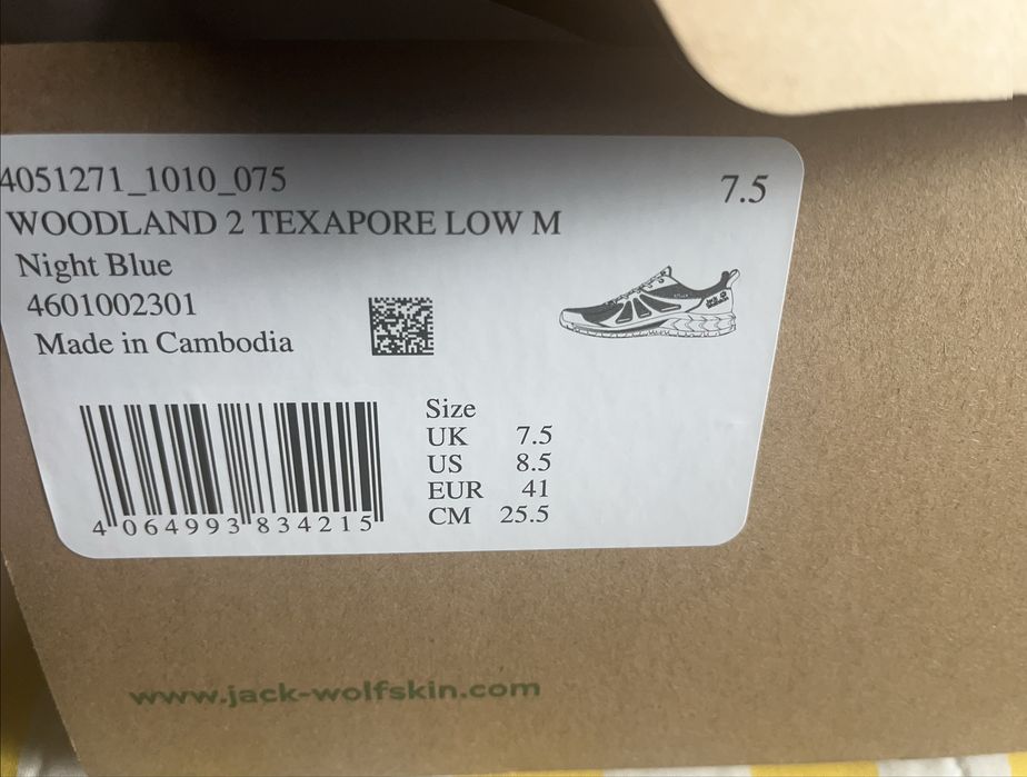 Trekkings Woodland 2 Texapore Low M 4051271 Bleumarin