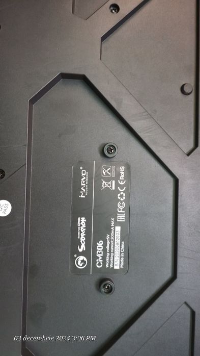 Tastatura, mouse pad