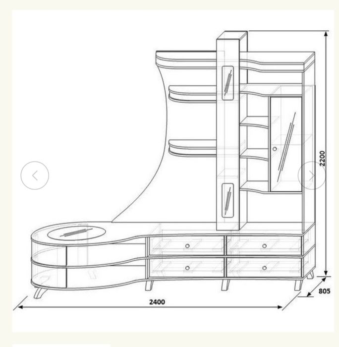Модульная гостиная