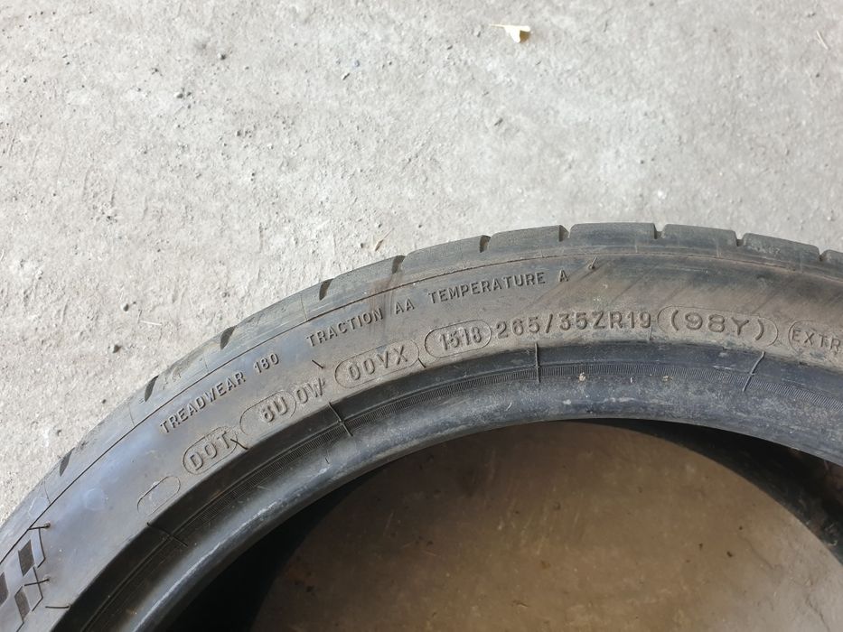 265 35 19 Michelin Pilot Sport Cup 2 Semi Slick