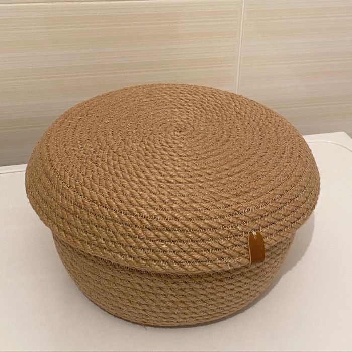 Корзина из джута