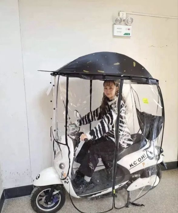 Дождевик для мопед