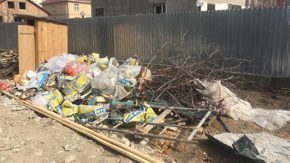 Вывоз мусора по городу