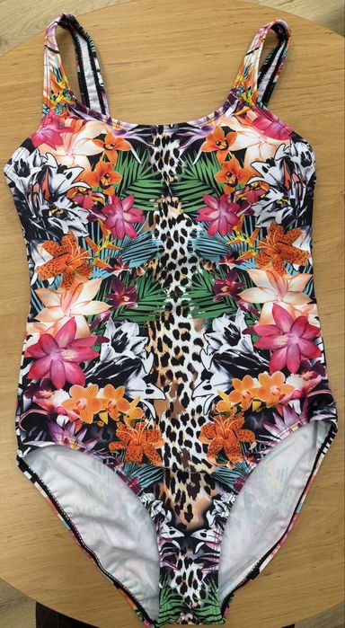 Дамски бански в леопардов принт