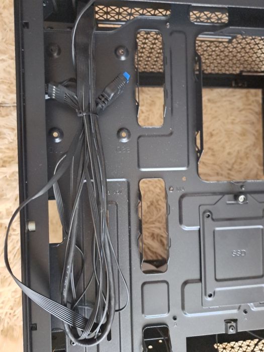 1stPlayer MIKU Mi7-A, mid-tower в черно с прозрачен/стъклен страничен