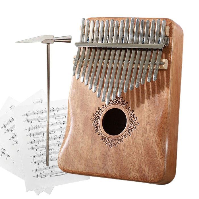 Калимба Преносимо пиано Kalimba със 17 клавиша за пиано с пръсти