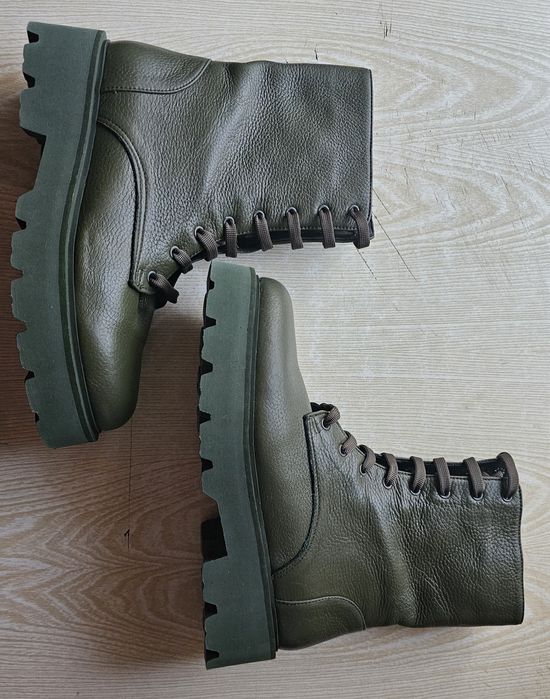 Новые ботинки кожаные демисезонные