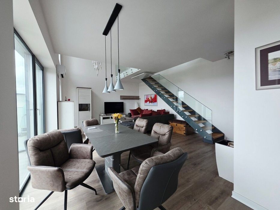 Penthouse duplex cu 2 terase și vedere panoramică - Cloud9 Residence
